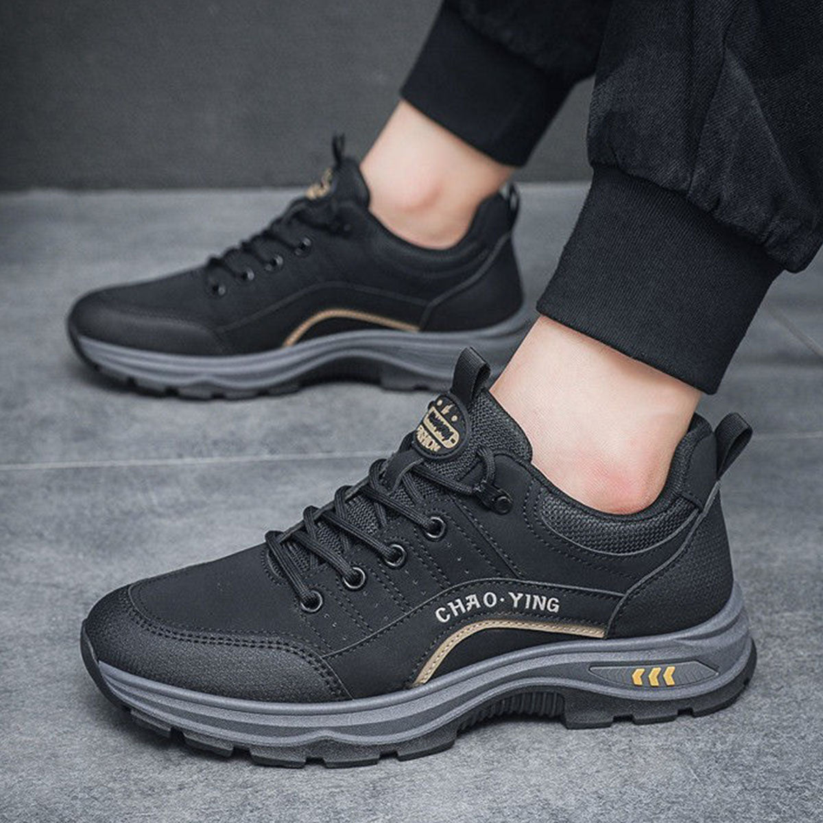 🥰👞【39-44】Zapatos deportivos de piel impermeables y antipolvo, suela suave, cómodos de llevar