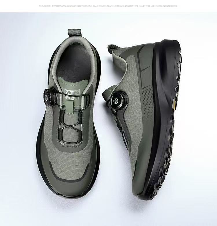 【39-45】Zapatos de senderismo al aire libre, zapatos de senderismo impermeables y transpirables, zapatos casuales para hombre